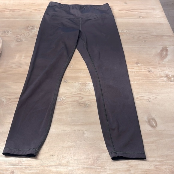 Women's grey Active leggings - Picture 4 of 5